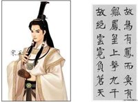 古代作者宋玉畫像頭像